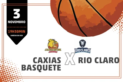 Caxias Basquete x Rio Claro pelo 1º turno NBB 2025/26<!-- NICAID(16150626) -->