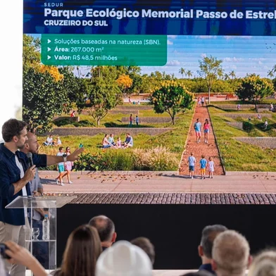 Eduardo Leite autoriza início das obras do Parque Ecológico Memorial Passo de Estrela, em Cruzeiro do Sul<!-- NICAID(16348640) -->