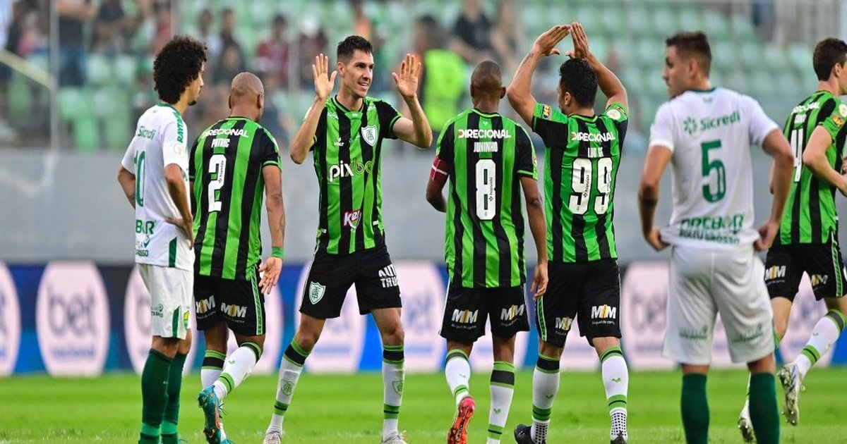 América-MG vence o Cuiabá e fica entre os primeiros colocados do ...