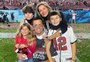 Gisele Bündchen e Tom Brady viajam para a Costa Rica para ar férias com os filhos