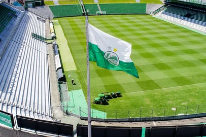 CAXIAS DO SUL, RS, BRASIL, 25/02/2025. Reportagem especial sobre os 50 Anos do Estádio Alfredo Jaconi. Imagens gerais do estádio. (Neimar De Cesero/Agência RBS)<!-- NICAID(15982946) -->