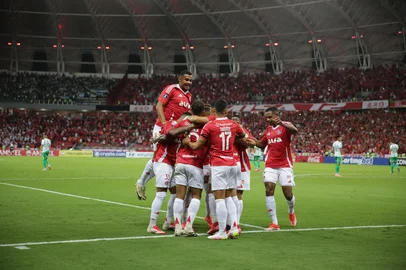 Porto Alegre, RS, Brasil, 10/04/2025 - SC Internacional vs Atlético Nacional de Medellín-COL, no estádio Beira-Rio, em Porto Alegre - Foto: Jefferson Botega/Agência RBSIndexador: Jeff Botega<!-- NICAID(16014797) -->