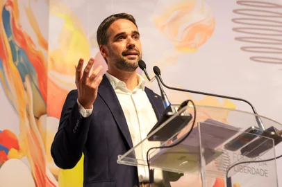 Leite fala no almoço do Fórum da Liberdade<!-- NICAID(15725922) -->