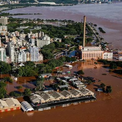 PORTO ALEGRE, RS, BRASIL - Situação da Capital, durante a cheia que atinge o Rio Grande do Sul. FOTO: DUDA FORTES, AGÊNCIA RBS<!-- NICAID(15756936) -->