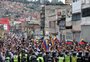 Protestos contra reeleição de Maduro ocorrem em Caracas:  "Entregue o poder"