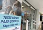 Testes positivos para covid-19 mais do que dobram em uma semana nas farmácias do RS