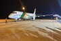 Voo com brasileiros repatriados de Gaza chega a Brasília<!-- NICAID(15596543) -->