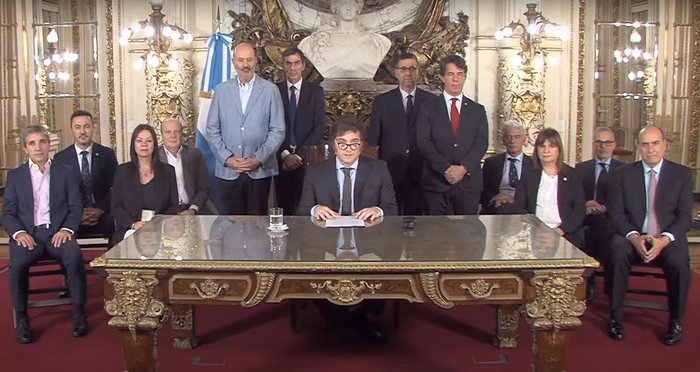 Argentina's Presidency Press Off / Handout/AFP