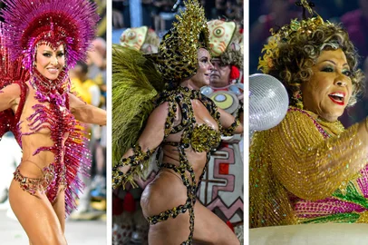 Sabrina Sato, Paolla Oliveira, Alcione<!-- NICAID(15679156) -->