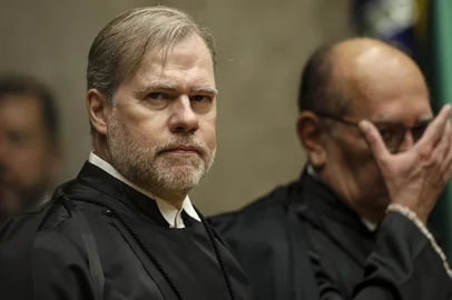 BrasÃ­lia (DF), 02/02/2026 - Os ministros do STF, Dias Toffoli e Gilmar Mendes, durante a abertura do Ano JudiciÃ¡rio de 2026 do Supremo Tribunal Federal (STF). Foto: Marcelo Camargo/AgÃªncia Brasil<!-- NICAID(16224244) -->