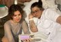 Preta Gil recebe visita da irmã e da sobrinha em hospital de São Paulo
