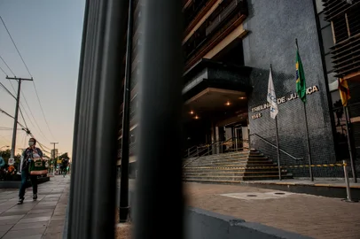 PORTO ALEGRE, RS, BRASIL - 29/04/2021 - Fachada do TJ-RS. (Foto: Marco Favero/Agencia RBS)<!-- NICAID(14770147) -->