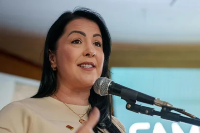 Adriane Perin de Oliveira, presidente da Famurs. Foto: Guilherme Pedrotti/Famurs/Divulgação<!-- NICAID(16204909) -->