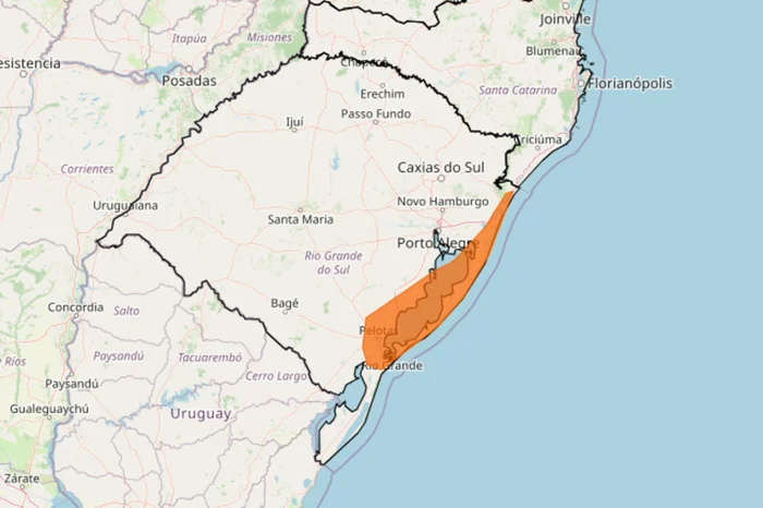 Instituto Nacional de Meteorologia (Inmet) / Reprodução