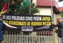 Júri de acusado por morte de policial civil começa com manifestação da categoria em Gravataí
