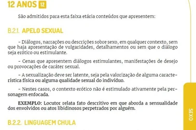Guia de Radiodifusão do Ministério da Justiça - Foto: Ministério da Justiça/Reprodução<!-- NICAID(15387651) -->