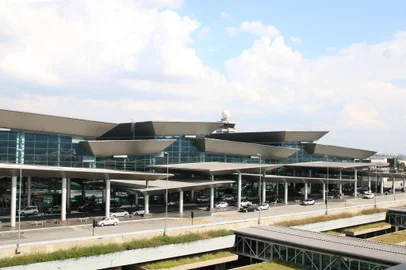 Aeroporto de Guarulhos, em São Paulo<!-- NICAID(15910288) -->