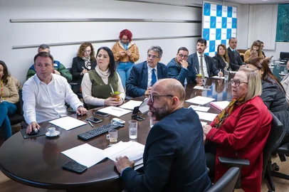 PORTO ALEGRE, RS, BRASIL 27/08/2025 - 3ª Reunião do Comitê de Monitoramento na sede da FAMURS<!-- NICAID(16112005) -->