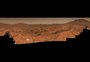 Nasa divulga imagem panorâmica de Marte em raro momento de atmosfera limpa