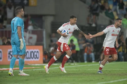 RIO DE JANEIRO, RJ, BRASIL, 06-08-2025: Partida entre Fluminense vs Internacional pela Copa do Brasil 2025, no Maracanã. Foto: Max Peixoto/EspecialIndexador: MAX PEIXOTO<!-- NICAID(16096152) -->