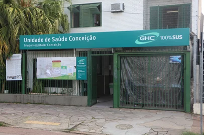 GHC / Divulgação Unidade de Saúde Conceição, na zona norte de Porto Alegre<!-- NICAID(16348199) -->