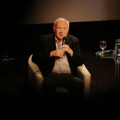 PORTO ALEGRE, RS, BRASIL, 16/11/2017 -Feira do Livro. Bate-papo com o LUÍS FERNANDO VERÍSSIMO promovida pela ARI no Auditório Barbosa Lessa – Centro Cultural CEEE Érico Veríssimo (CCCEV)  (FOTOGRAFO: CARLOS MACEDO / AGENCIA RBS)<!-- NICAID(13272764) -->