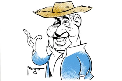 FRASES DA SEMANA - Caricatura de Sebastião Melo. Prefeito reeleito de Porto Alegre. ARTE: GILMAR FRAGA, AGÊNCIA RBS  ONLINE<!-- NICAID(15905041) -->