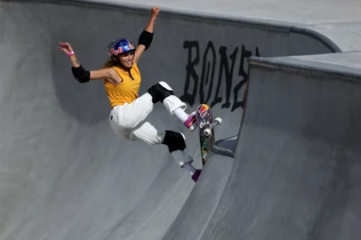 Yndiara Asp, skate