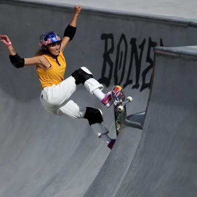Yndiara Asp, skate