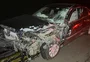 Três pessoas ficam feridas em acidente entre quatro carros e um caminhão em Casca