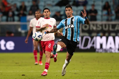 PORTO ALEGRE, RS, BRASIL, 10.05.2025: Grêmio e Bragantino. Brasileirão 2025. Fotos: Jonathan Heckler/Agencia RBS<!-- NICAID(16034624) -->