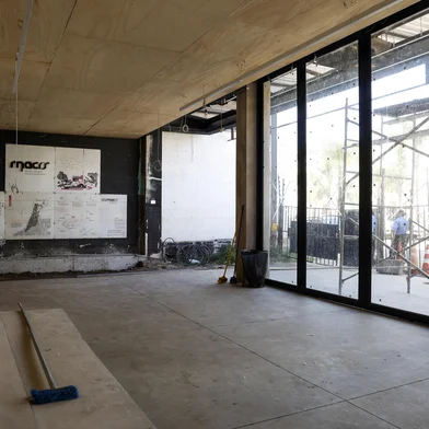 PORTO ALEGRE, RS, BRASIL, 03.02.2025: Andamento das obras do Museu de Arte Contemporânea do RS no 4 distrito. Foto: Camila Hermes/Agencia RBS<!-- NICAID(15968022) -->