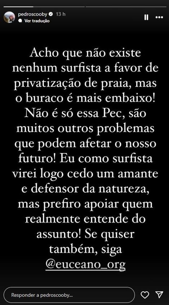 Reprodução / @pedroscooby - Instagram