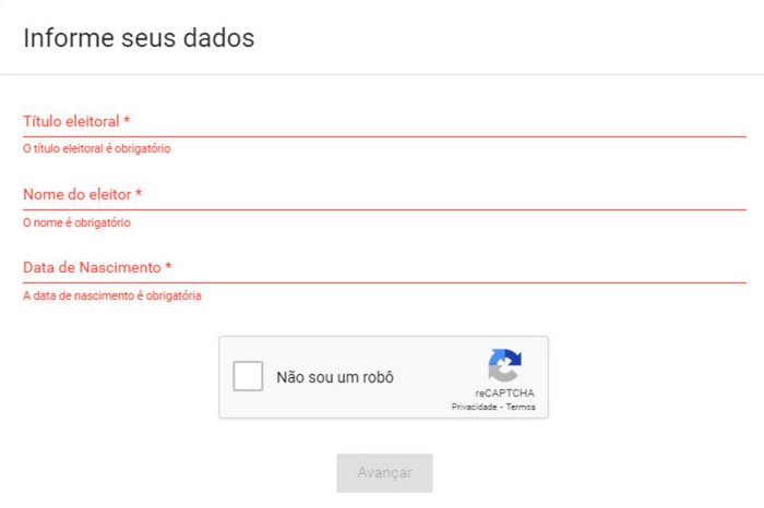 TSE / Reprodução TSE / Reprodução