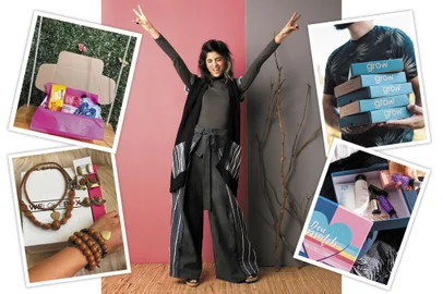 montagem com fotos de @tpmforadacaixa, Instagram, Reprodução; We Love Box, Divulgação; Pat Ikeda, Roupateca, Divulgação; @growlivros, Instagram, Reprodução; Wesley Diego Emes, Glambox, Divulgação;<!-- NICAID(14828977) -->