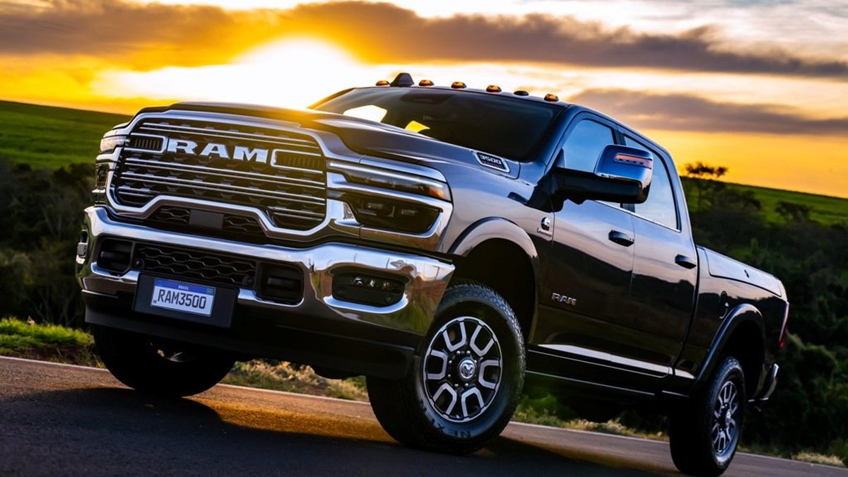 Ram Visual Ram 2500 e 3500 2025 atualizadas no visual, interior, conjunto ...