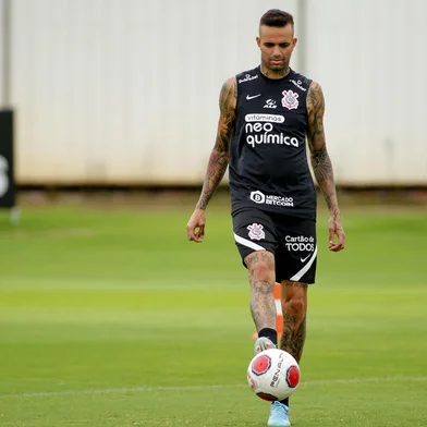 Imagem Nº 189372 - Foto: Rodrigo Coca/Agência Corinthians  Fotos do treino desta segunda-feira (07/02/2022), no CT Dr. Joaquim Grava. Na foto: Luan<!-- NICAID(15473459) -->