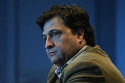 PORTO ALEGRE, RS, BRASIL, 12-09-2025: Entrevista com Alberto Guerra, presidente do Grêmio: Guerra, fala sobre seus últimos meses na gestão do Tricolor e pontos positivos e negativos em seus trê anos de trabalho. Foto: Renan Mattos / Agência RBS<!-- NICAID(16123152) -->
