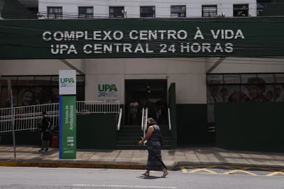 CAXIAS DO SUL, RS, BRASIL, 18/12/2020 - UPA Central completa um ano de atendimentos em meio a polêmicas. (Marcelo Casagrande/Agência RBS)<!-- NICAID(14672437) -->