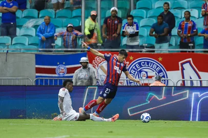 SALVADOR, BA, BRASIL, 22-10-2025: Bahia vs Internacional na Arena Fonte Nova, em Salvador, pelo Campeonato Brasileiro Série A 2025. Foto: Rafael Rodrigues/EC Bahia<!-- NICAID(16152069) -->