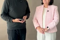 Henrique Ternus e Rosane de Oliveira