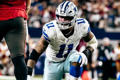 Micah Parsons, linebacker do Dallas Cowboys<!-- NICAID(16093146) -->