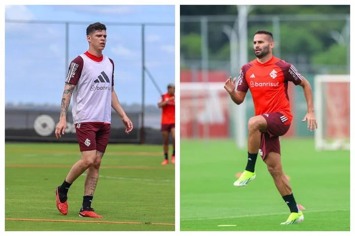 Montagem sobre fotos de Ricardo Duarte, Inter / Divulgação Montagem sobre fotos de Ricardo Duarte, Inter / Divulgação
