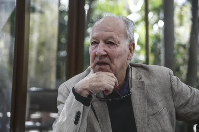 PORTO ALEGRE, RS, BRASIL - 2019.09.23 - Entrevista com cineasta alemão que fará palestra no Fronteiras do Pensamento, Werner Herzog. (Foto: ANDRÉ ÁVILA/ Agência RBS)Indexador: Andre Avila<!-- NICAID(14259892) -->
