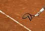 Madrid Open tem festival de raquetes "estraçalhadas" por tenistas; veja quanto custa cada quebra