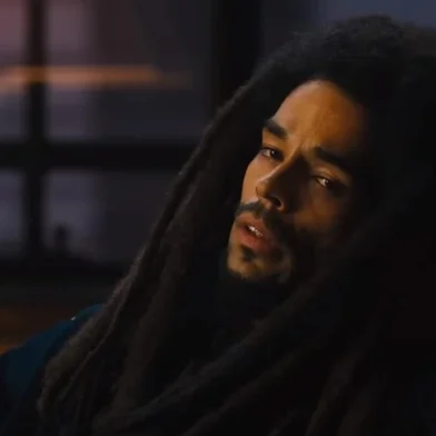 Frame do trailer de Bob Marley: One Love, filme da Paramount Pictures que estreia em 2024.<!-- NICAID(15475404) -->