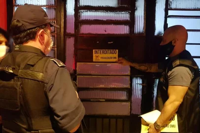 Bar com 170 pessoas é interditado na zona norte de Caxias do Sul <!-- NICAID(14714016) -->