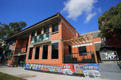 PORTO ALEGRE, RS, BRASIL, 07/02/2024-Museu da Cultura Hip Hop RS reabre nesta quarta-feira(7). Foto: Ronaldo Bernardi / Agencia RBS<!-- NICAID(15672194) -->