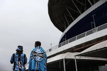 PORTO ALEGRE, RS, BRASIL, 28.09.2025: Pré-Jogo, Grêmio e Vitória, pelo campeonato Brasileiro. Fotos: Duda Fortes/Agencia RBS<!-- NICAID(16134301) -->