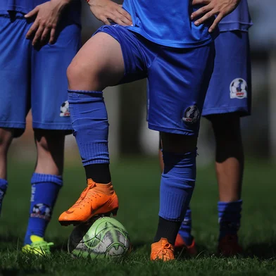 CAXIAS DO SUL,RS, BRASIL, 09/10/2019 - A Apafut/UCS treina para encarar o Brasil-Pel na semifinal do Gauchão sub-17.  (Marcelo Csagrande/Agência RBS)<!-- NICAID(14283192) -->